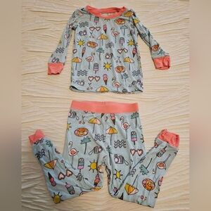 Little Sleepies Pool Party Summer Pajama Set